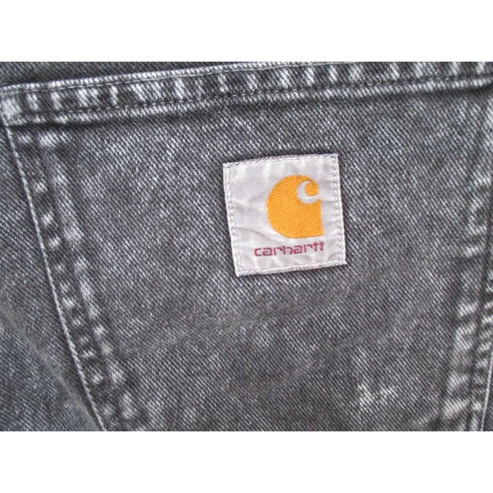 Carhartt WIP jean shorts mens 34 9
